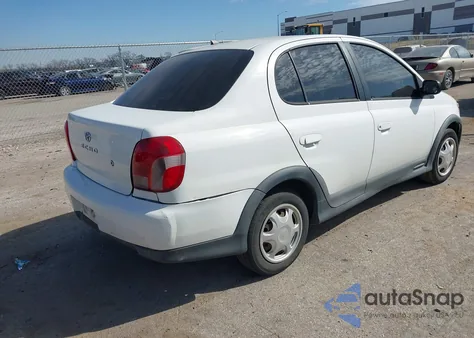 2000 Toyota Echo из США, поврежденный, VIN JTDBT1236Y0028362